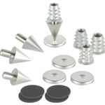 DSS2-SN Satin Nickel Spike Set 4 Pcs.