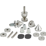 DSS5-SN Satin Nickel Spike Set 4 Pcs.