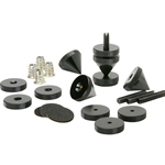 DSS6-BK Black Spike Set 4 Pcs.
