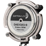 DAEX32Q-8 Dual Steel Spring Balanced Exciter 32mm 20W 8 Ohm