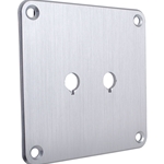 SBPP-SI Binding Post Plate Silver Anodized