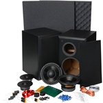 BR-1 6-1/2" 2-Way Bookshelf Monitor Speaker Kit Pair