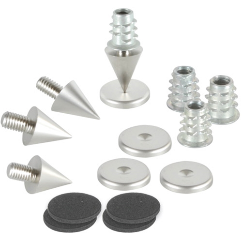 Dayton Audio - DSS2-SN Satin Nickel Spike Set 4 Pcs.