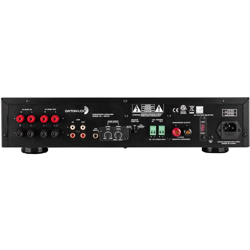 dayton audio sa230 230w subwoofer amplifier