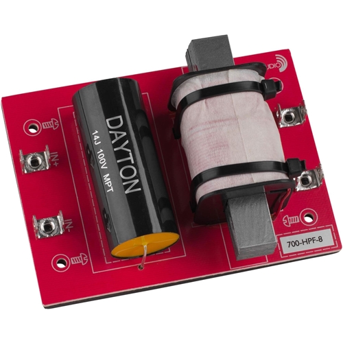 Dayton Audio - 700-HPF-8 High Pass Speaker Crossover 700 Hz