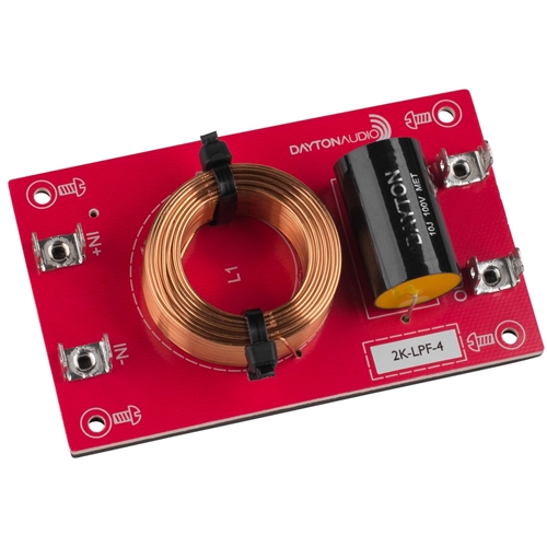 洋楽 dubnology 2: lost in bass 4LP Dayton Audio - 2k-LPF-4 Low Pass Speaker Crossover 2,000 Hz 12 dB