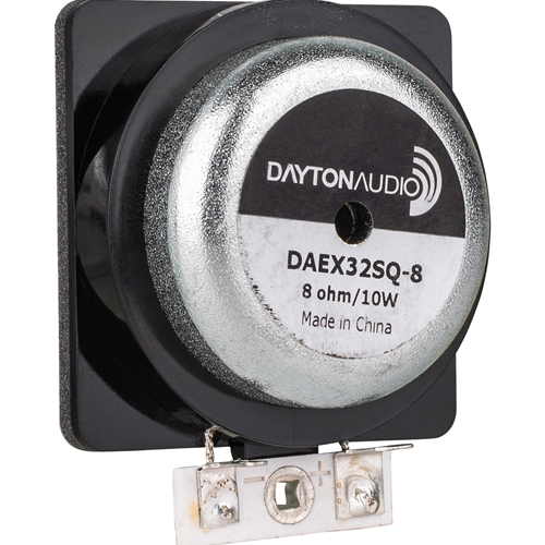 Dayton Audio DAEX32SQ-8 Square Frame 32mm Exciter 10W 8 Ohm 