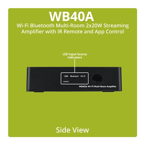 400W Bluetooth Amplificateur de Son, JIAYIDA Stereo Hi-Fi Digital