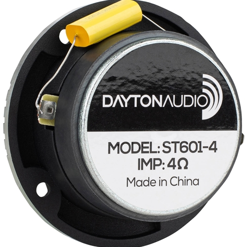 Dayton Audio - ST601-4 60W Titanium Shallow Mount Bullet Tweeter Pair