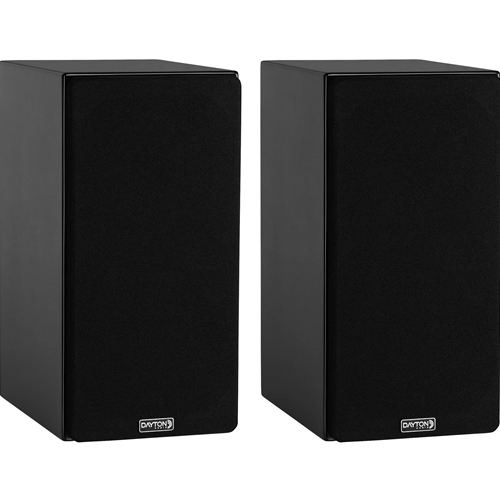 Dayton Audio - OPAL1 Bookshelf Speaker Pair Gloss Black