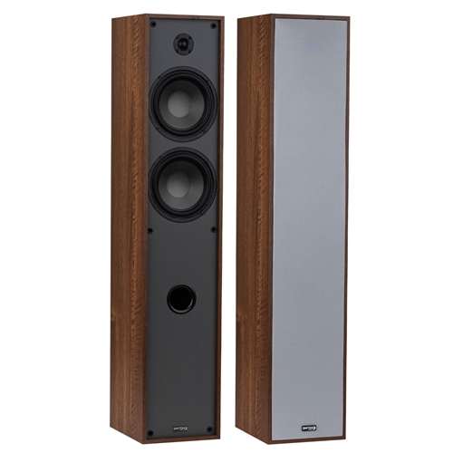 Dayton Audio Classic T65 Floor-Standing Tower Speaker Pair Wood