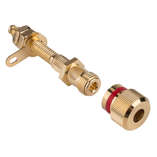Polklemmen Dayton Audio BPP-G Premium Binding Post 4 Stück Gold 