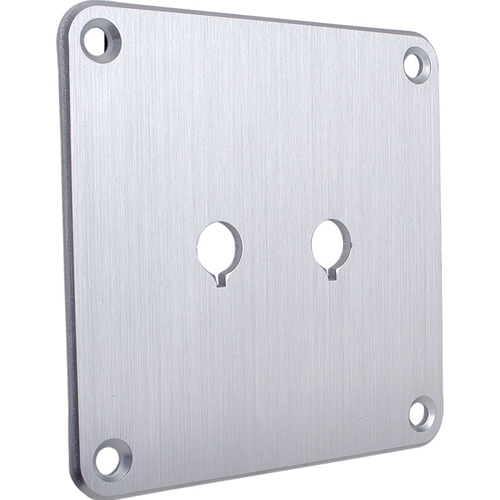 Dayton Audio SBPPSI Binding Post Plate Silver Anodized