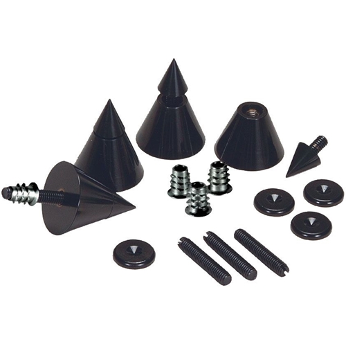 Dayton Audio - DSS4-BK Black Speaker Spike Set 4 Pcs. Dayton Audio - DSS4-BK Black Speaker Spike Set 4 Pcs.