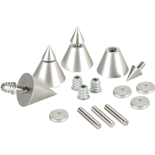 Dayton Audio - DSS4-SN Satin Nickel Speaker Spike Set 4 Pcs.