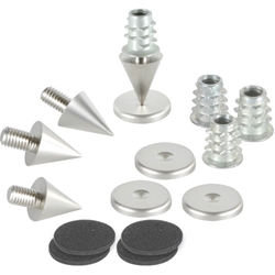 DSS2-SN Satin Nickel Spike Set 4 Pcs.