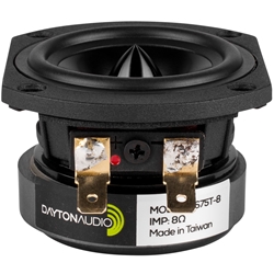 RS75T-8 3" Reference Full-Range Truncated Frame 8 Ohm