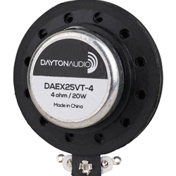 Dayton Audio - DAEX25VT-4 Vented 25mm Exciter 20W 4 Ohm