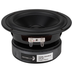 DSA135-8 5" Designer Series Aluminum Cone Woofer 8 Ohm