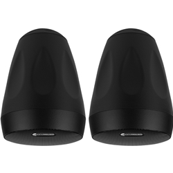 WP4BT 4" IP66 Indoor/Outdoor Pendant Speaker Pair Black