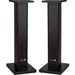 SSWB28 28" Speaker Stand Pair with Wooden Base