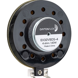 Dayton Audio - EX32VBDS-4 IMS™ Dual Suspension Vented Bass 32mm