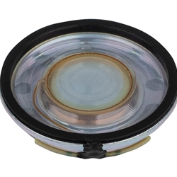 CE28M-4 1-1/8" Clear Poly Cone Mini Speaker 4 Ohm