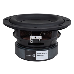 MX6-22 6-1/2" Max-X High Excursion DVC Subwoofer Driver 2 Ohms Per Coil