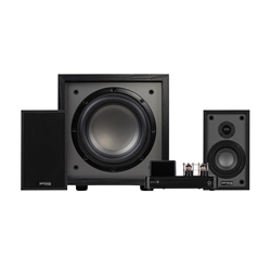 Classic Collection B40 2.1 Stereo Bundle with 8" 150W Powered Subwoofer Black