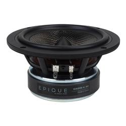 E150MR-4 5-1/2" Wide-Band Carbon Fiber Midrange Driver 4 Ohm