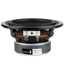 PCS115-4 4" Poly Cone Woofer 4 Ohm