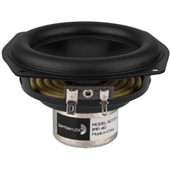 ND105-4 4" Aluminum Cone Midbass Driver 4 Ohm