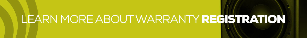 Learn more about warranty registration